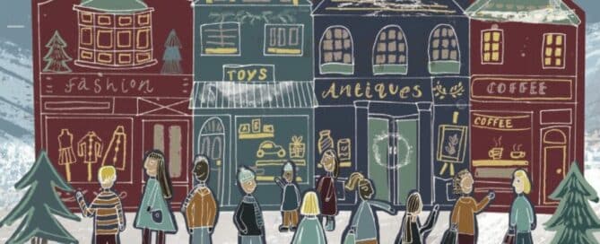 Dorking Christmas Window