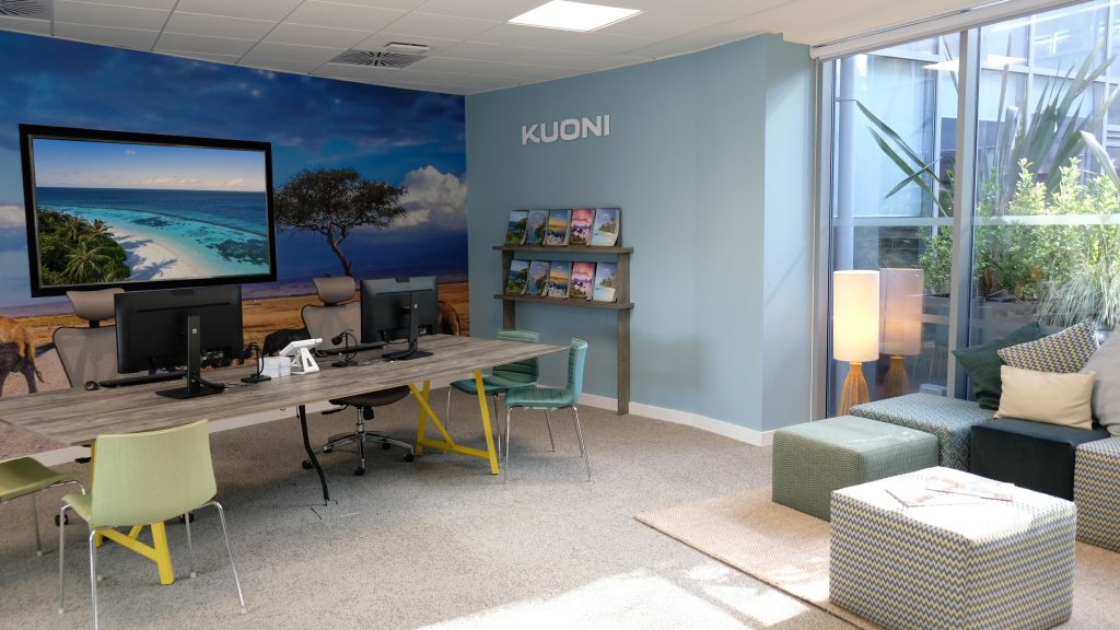 Interior of Kuoni Store Dorking