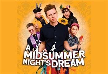 Outdoor theatre performance in Meadowbank Park in Dorking, Surrey