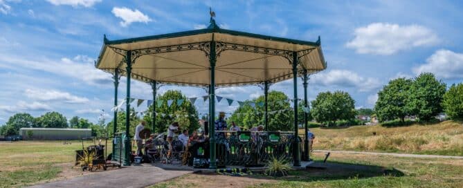 Dorking bandstand in Surrey for the weekend events roundup from 17 to 19 July.